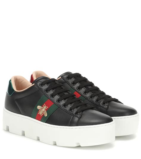 Gucci women's ace leather sneaker